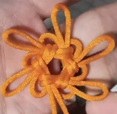 Finished Cao Hua Knot