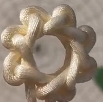 Finished Hollow Tuan Jin Knot