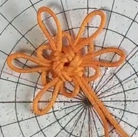 Finished Layered Chrysanthemum Knot